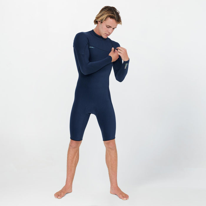 Men's HyperX Zipless 2mm Long Sleeve Spring Suit - Carbon Blue