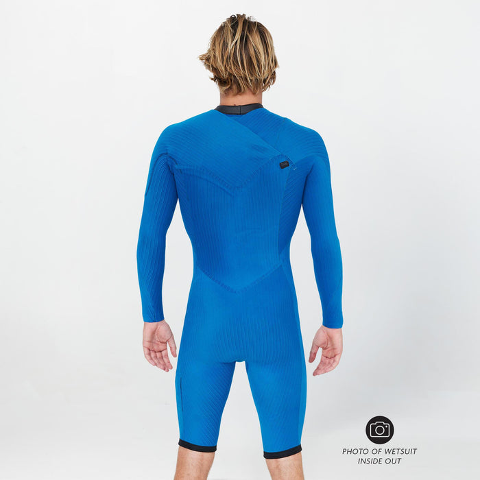 Men's HyperX Zipless 2mm Long Sleeve Spring Suit - Carbon Blue