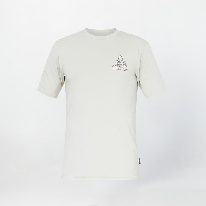 Men's OG Angle Short Sleeve Rash Vest Tee - Khaki