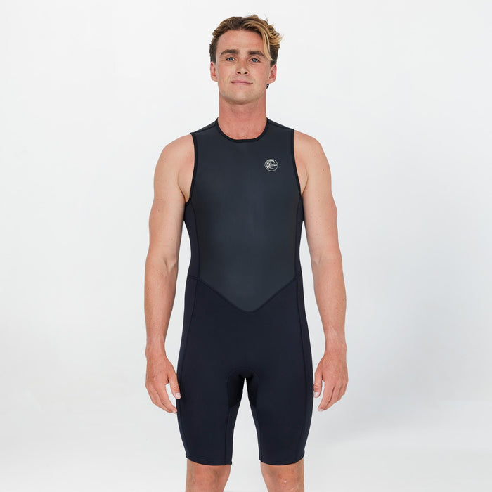 Men's O'Riginals 2mm Short John Spring Suit Back Zip - Black