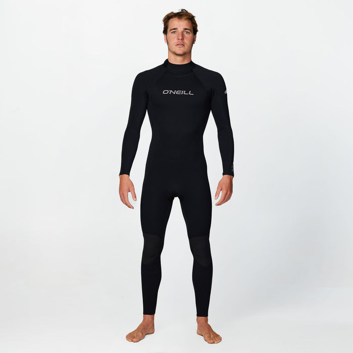 Men's Reactor GBS 3/2mm Steamer Back Zip - Black