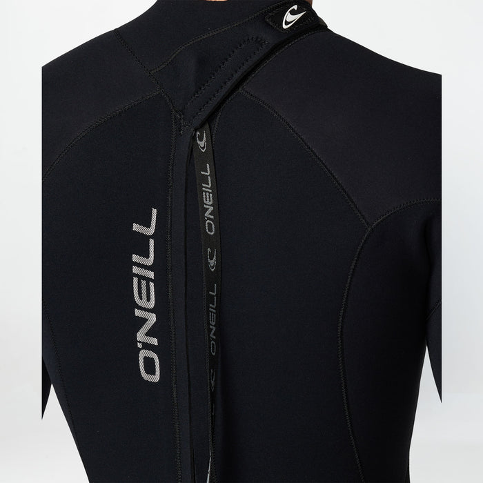 Men's Reactor GBS 3/2mm Steamer Back Zip - Black