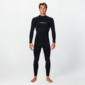 Men's Reactor GBS 4/3mm Steamer Back Zip - Black