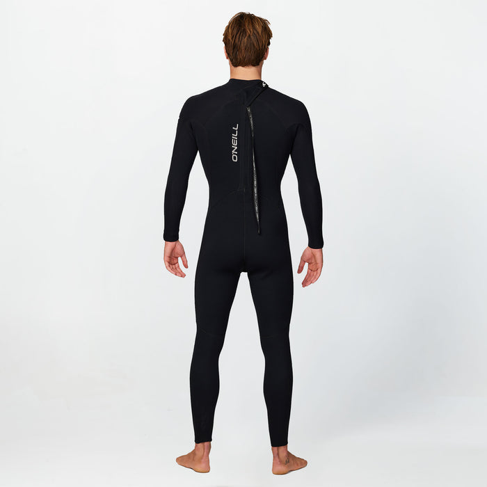 Men's Reactor GBS 4/3mm Steamer Back Zip - Black