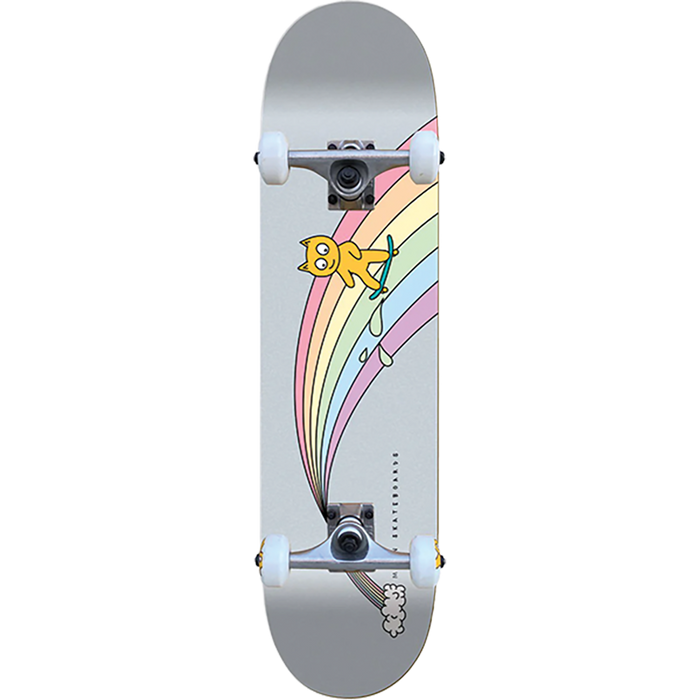Meow Over The Rainbow Fade Skateboard Complete 7.75" pure boardshop
