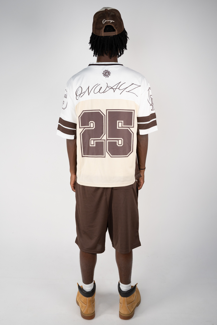 Mesh shorts - Brown