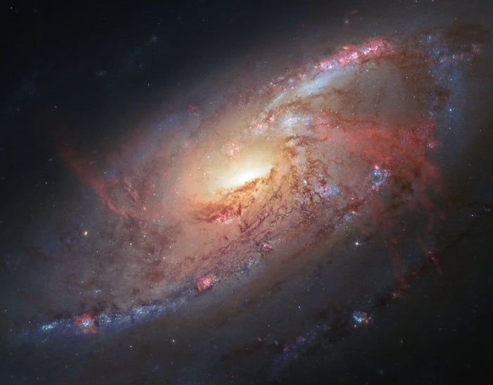 Messier 106 (NGC 4258) – Hubble Space Telescope Image