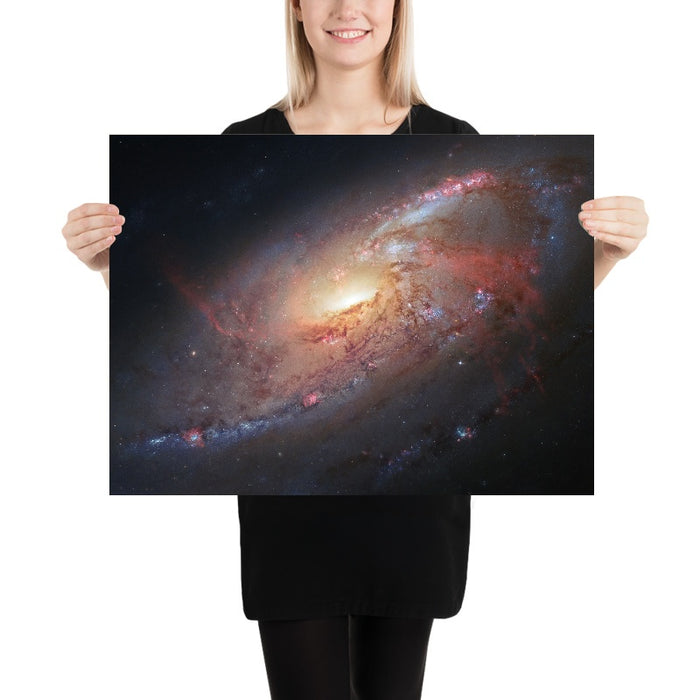 Messier 106 (NGC 4258) – Hubble Space Telescope Image
