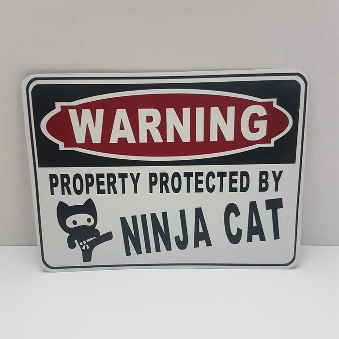 metal sign if your cat could text you back it wouldn't