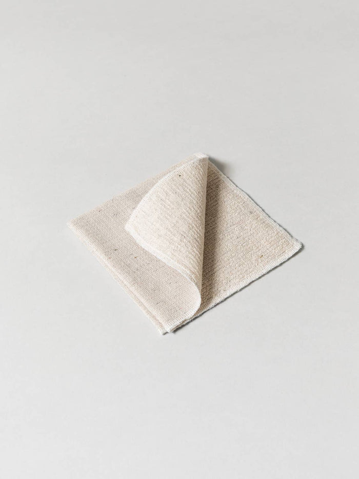 Moku Light Towel, Washcloth Size - Almond