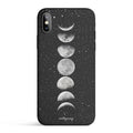 Moon Phases - Colored Candy Matte TPU iPhone Case Cover