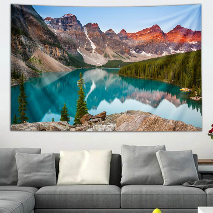 Moraine Lake by Third Eye Tapestries