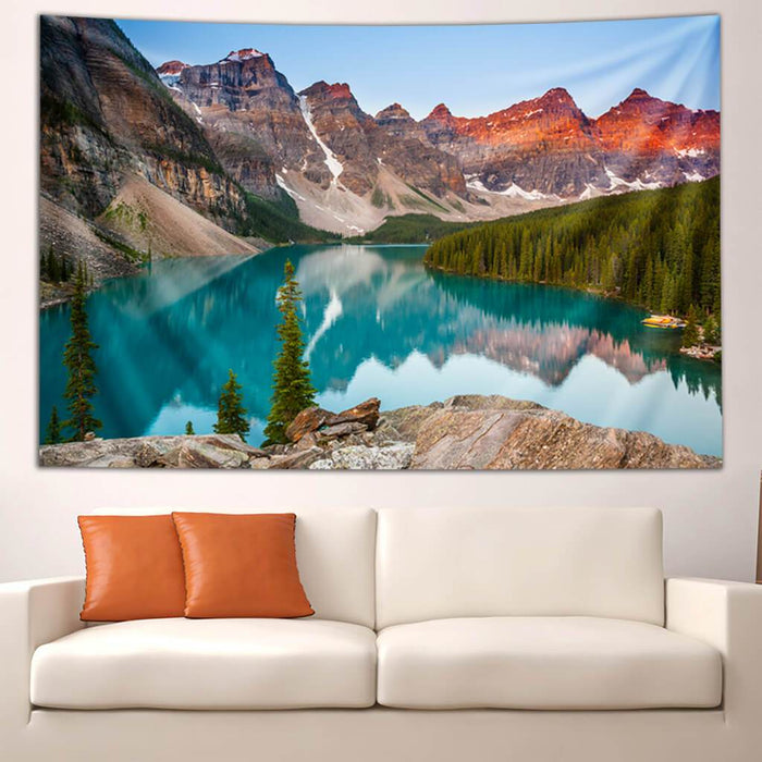 Moraine Lake by Third Eye Tapestries