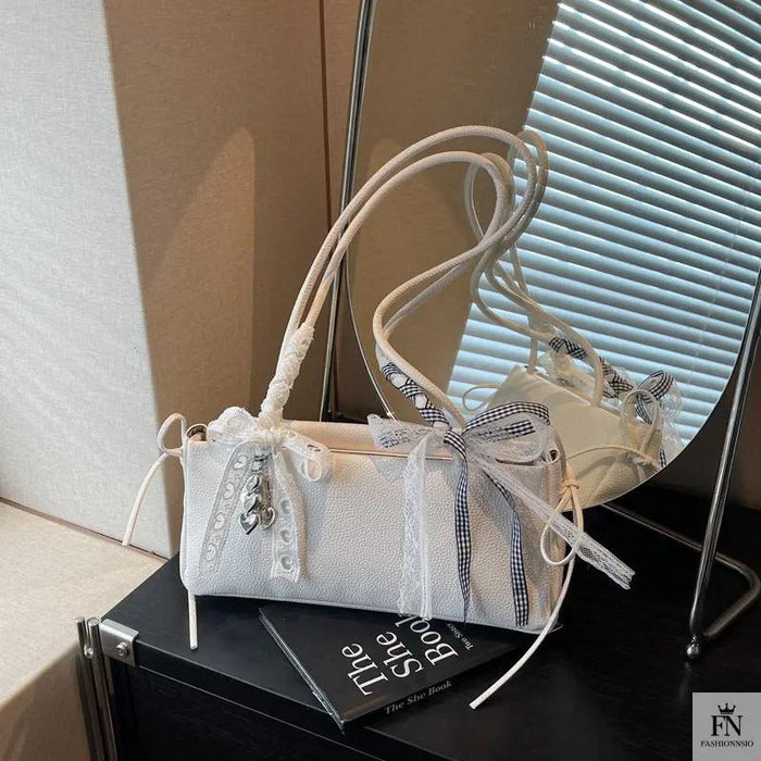 Multi Bows Ballet Shoulder Bags - Fashionnsio