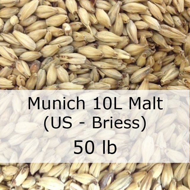 Grain - Munich 10L Malt 50 LB Sack (US - Briess)
