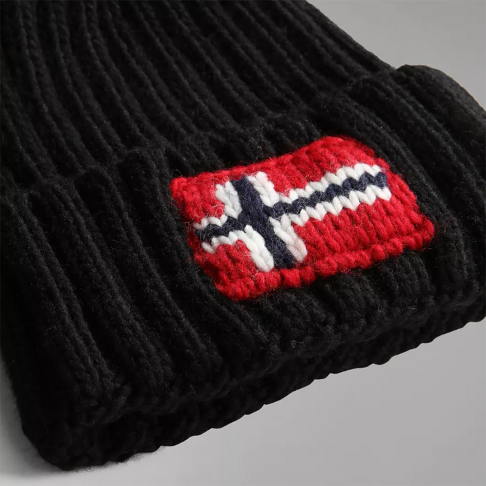 Napapijri - Black Semiury Beanie - Nigel Clare