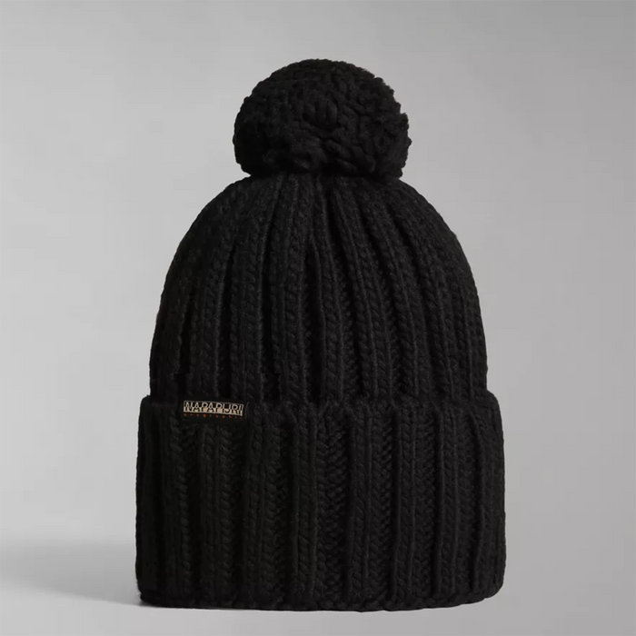 Napapijri - Black Semiury Beanie - Nigel Clare