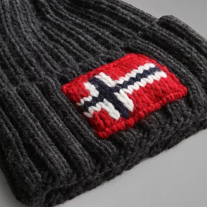 Napapijri - Dark Grey Semiury Beanie - Nigel Clare
