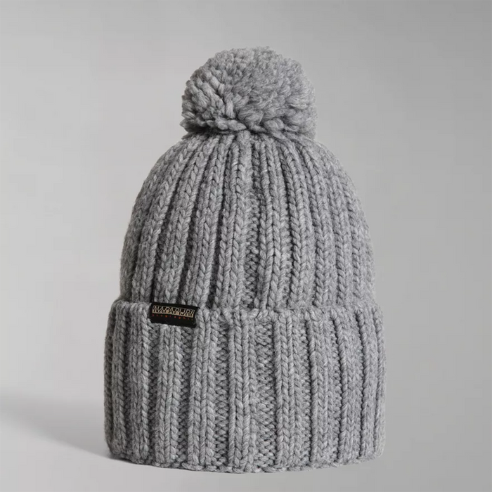 Napapijri - Med Grey Semiury Beanie - Nigel Clare