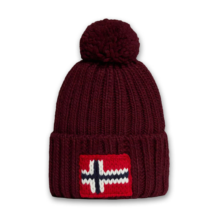 Napapijri - Vint Amaranth Semiury Beanie - Nigel Clare
