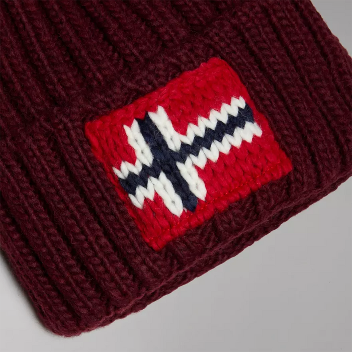 Napapijri - Vint Amaranth Semiury Beanie - Nigel Clare