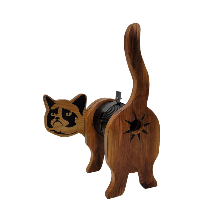 Naughty Kitty Cat Birdhouse The Cat's Ass! - Wainfleet Trading Post