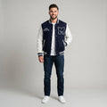Navy Signature Varsity Jacket