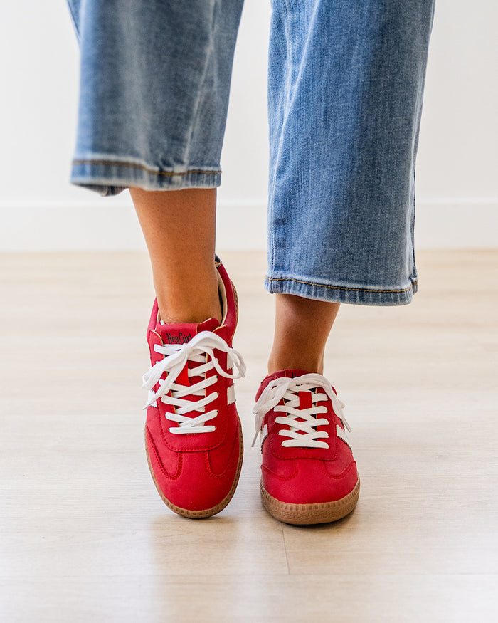 NEW! Corkys Heads Up Sneakers - Red Corkys Footwear