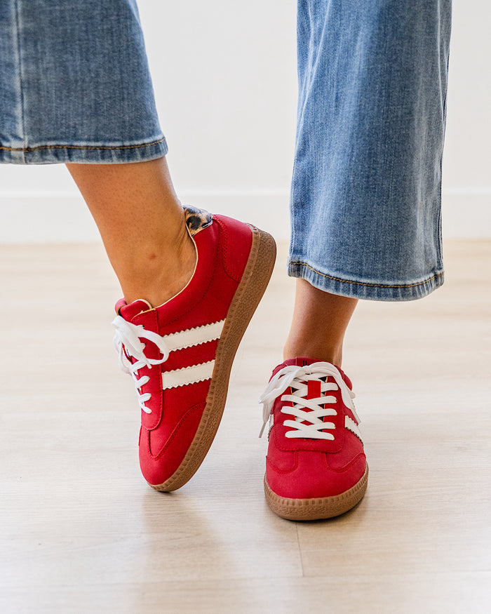 NEW! Corkys Heads Up Sneakers - Red Corkys Footwear