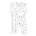 Newborn babygrow | ecru w/ little stars