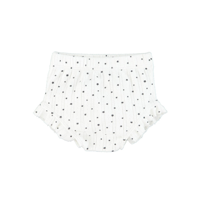 Newborn blommers | ecru w/ little stars