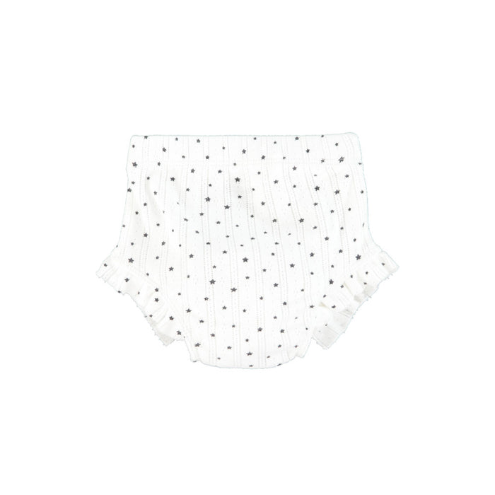 Newborn blommers | ecru w/ little stars