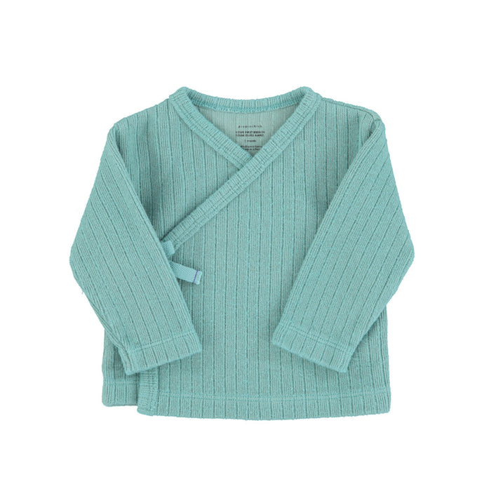 Newborn cardigan v-neck | blue