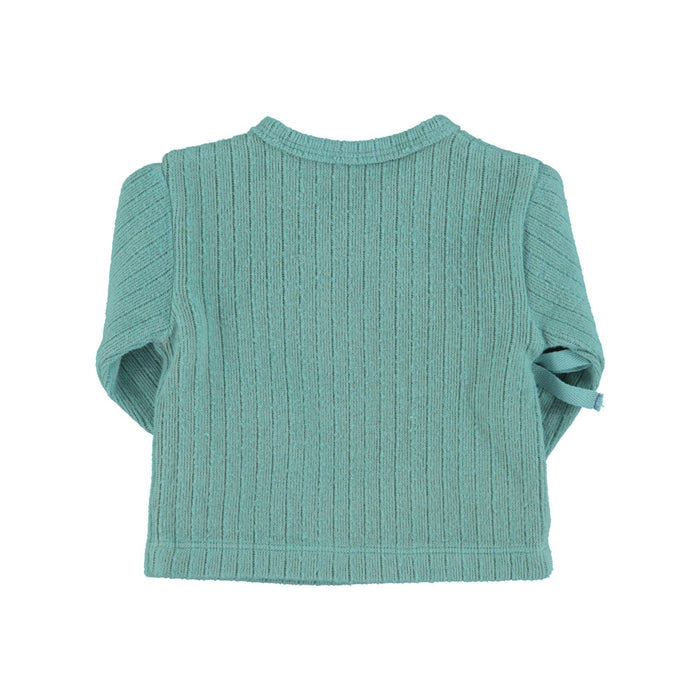 Newborn cardigan v-neck | blue