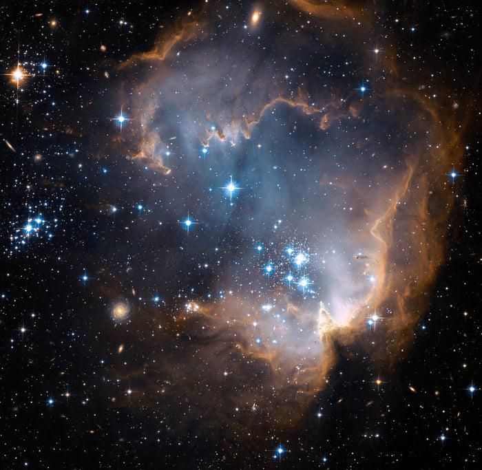 NGC 602 and N90 – Hubble Space Telescope Image