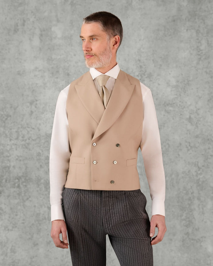 Nicholson Wool Double Breasted Waistcoat