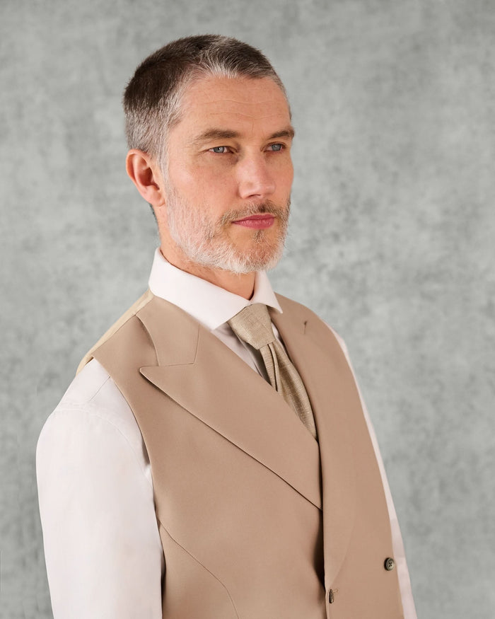 Nicholson Wool Double Breasted Waistcoat