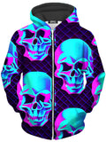 Night Trek Unisex Zip-Up Hoodie iEDM Epic Hoodie