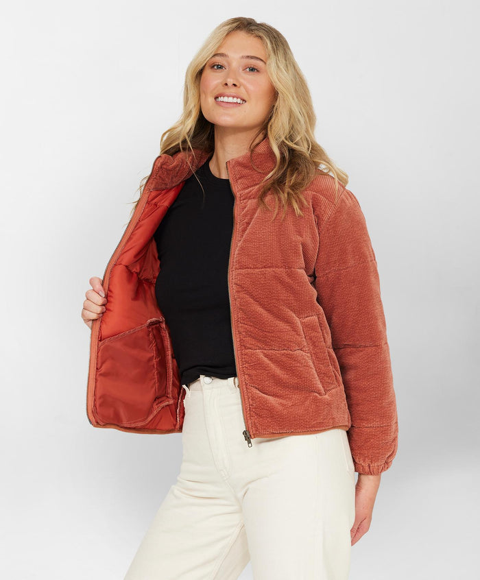 Novah Jacket - Cedar Wood