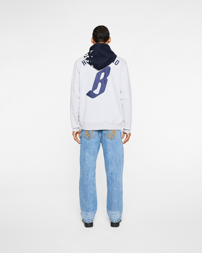 NY Yankees Blocked Zip Hood