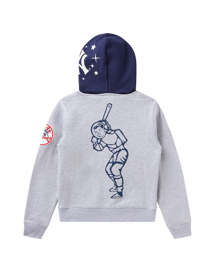 NY Yankees Kids Blocked Hoodie
