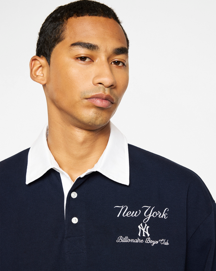 NY Yankees Long-Sleeve Rugby