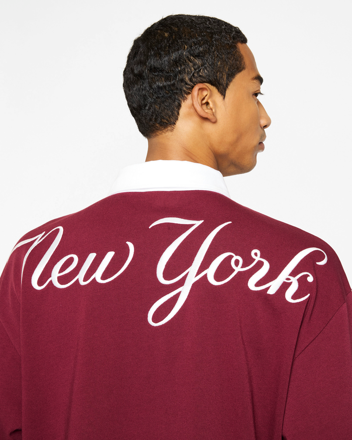 NY Yankees Long-Sleeve Rugby