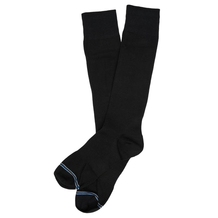 Nyx 3 - Pack - Black Dress Socks - SARTORO