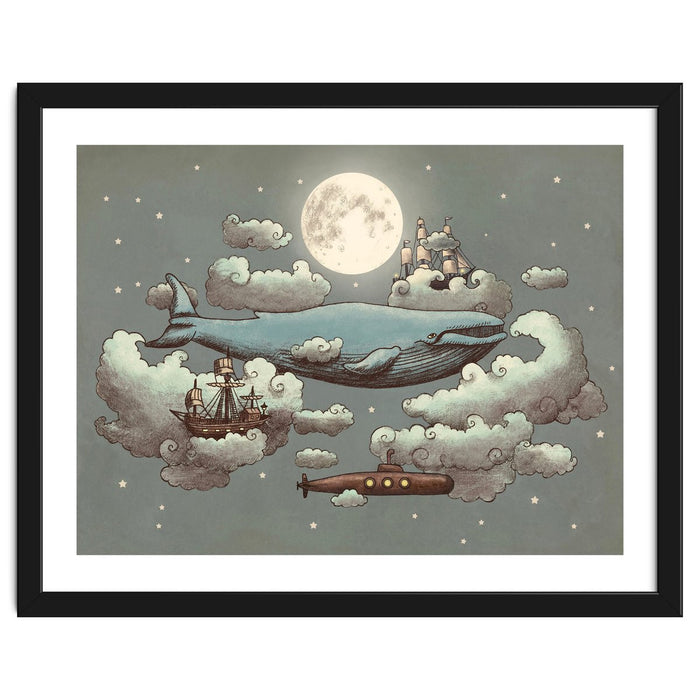 Ocean Meets Sky Art Print
