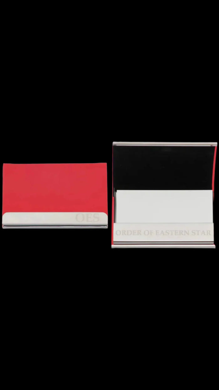 OES Curved Business Card Case