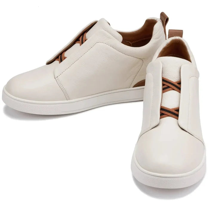 Off-White Slip-On Snoafers - 2.6 Inches Taller - SARTORO