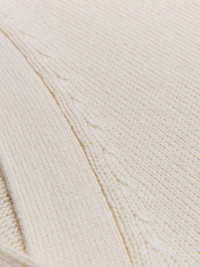 Organic Cotton Blend Drop Shoulder Slouch Cardigan