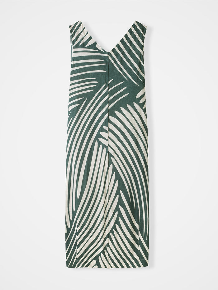 Organic Cotton Sleeveless Midi Dress