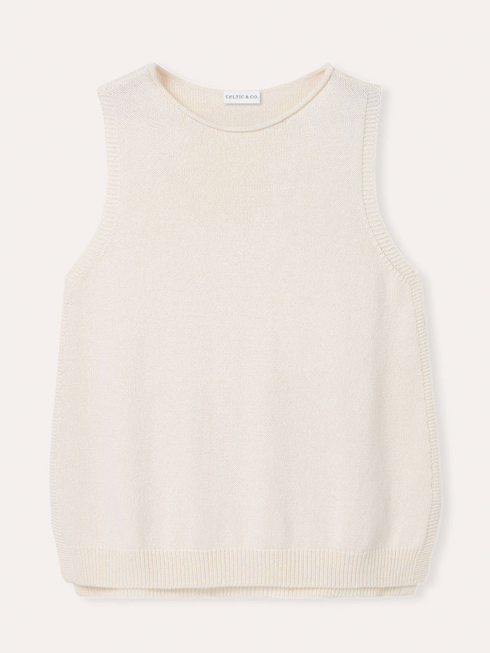 Organic Hemp Supima Cotton Blend Vest Top